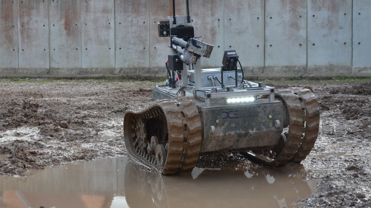 Ukrajinci se chystají do války nasadit bitevní roboty
